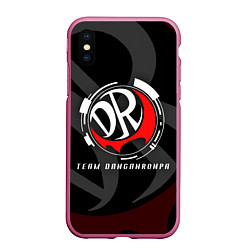 Чехол iPhone XS Max матовый TEAM DANGANRONPA MONOKUMA SCHOOL