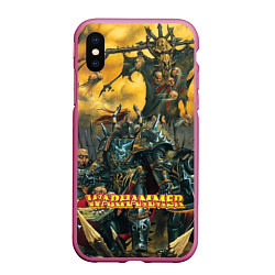 Чехол iPhone XS Max матовый Warhammer old battle