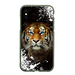 Чехол iPhone XS Max матовый Год тигра2022