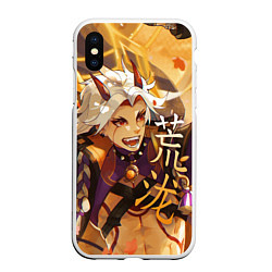 Чехол iPhone XS Max матовый Genshin Impact Arataki Itto