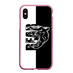 Чехол iPhone XS Max матовый BEAR Медведь