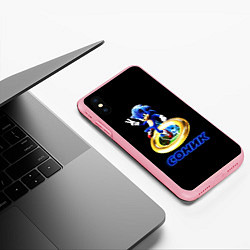 Чехол iPhone XS Max матовый SONIC СОНИК, цвет: 3D-баблгам — фото 2
