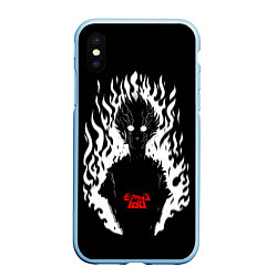 Чехол iPhone XS Max матовый Демонический Кагеяма Mob Psycho 100
