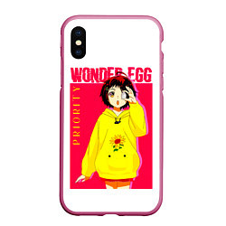 Чехол iPhone XS Max матовый Priority Wonder Egg