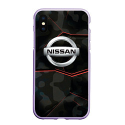 Чехол iPhone XS Max матовый Nissan xtrail