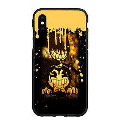 Чехол iPhone XS Max матовый Bendy And The Ink Machine Игра Бенди