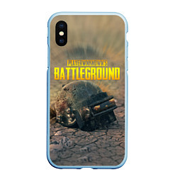 Чехол iPhone XS Max матовый PUBG HEAD 3 lvl