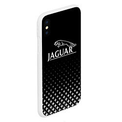 Чехол iPhone XS Max матовый Jaguar, Ягуар Здезды, цвет: 3D-белый — фото 2