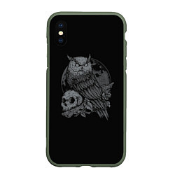 Чехол iPhone XS Max матовый Ночной Дозор Night Watcher