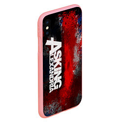 Чехол iPhone XS Max матовый Asking Alexandria British, цвет: 3D-баблгам — фото 2