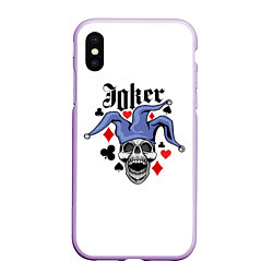 Чехол iPhone XS Max матовый JOKER Джокер