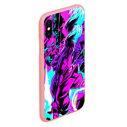 Чехол iPhone XS Max матовый Katana Zero Файтинг Катана Зеро Игра, цвет: 3D-баблгам — фото 2