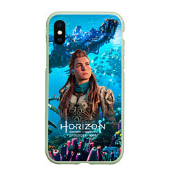 Чехол iPhone XS Max матовый Элой Horizont Forbidden West