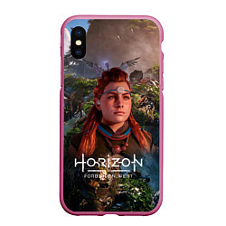 Чехол iPhone XS Max матовый Horizon Forbidden West Элой