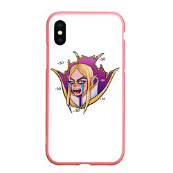 Чехол iPhone XS Max матовый Invoker Инвокер Dota2