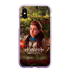 Чехол iPhone XS Max матовый Horizon Forbidden West Aloy