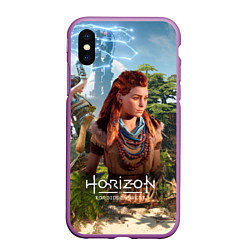 Чехол iPhone XS Max матовый Элой Horizon Forbidden West