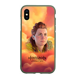 Чехол iPhone XS Max матовый Horizon sky