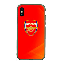 Чехол iPhone XS Max матовый Арсенал sport