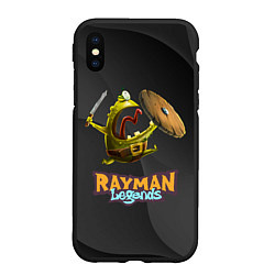 Чехол iPhone XS Max матовый Rayman Legends Black