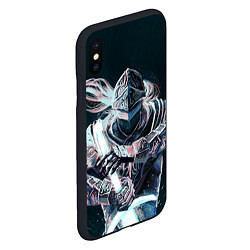 Чехол iPhone XS Max матовый Бродяга с мечом, цвет: 3D-черный — фото 2