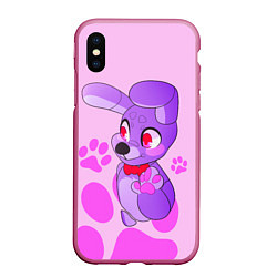 Чехол iPhone XS Max матовый Bonnie the Rabbit UCN