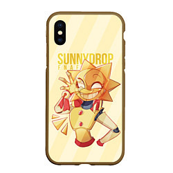 Чехол iPhone XS Max матовый Sunnydrop fnaf