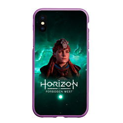 Чехол iPhone XS Max матовый Aloy - Элой Horizon Forbidden West