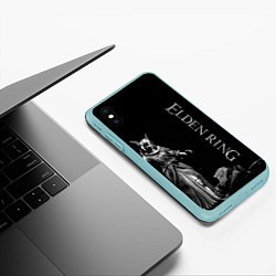 Чехол iPhone XS Max матовый ELDEN RING - ВАЛЬКИРИЯ, цвет: 3D-мятный — фото 2