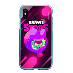 Чехол iPhone XS Max матовый EVE ЕВА PINK BrawlStars