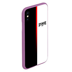 Чехол iPhone XS Max матовый TOKYO REVENGERS RED LINE, цвет: 3D-фиолетовый — фото 2