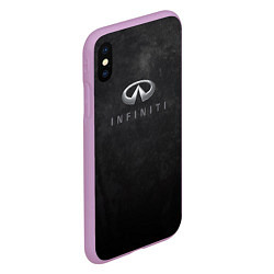 Чехол iPhone XS Max матовый Infinity 2020, цвет: 3D-сиреневый — фото 2