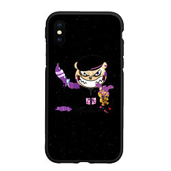 Чехол iPhone XS Max матовый Фараон Карамель Обложка Pharaoh Candy, цвет: 3D-черный