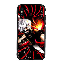 Чехол iPhone XS Max матовый Tokyo Ghoul Токийский Гуль Red Snake