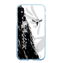 Чехол iPhone XS Max матовый WALHALLA TEAM LOGO BLACK ТОКИЙСКИЕ МСТИТЕЛИ