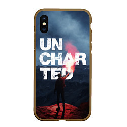 Чехол iPhone XS Max матовый Uncharted Анчартед На картах не значится