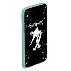 Чехол iPhone XS Max матовый Ghostemane Rap Гостмейн, цвет: 3D-мятный — фото 2