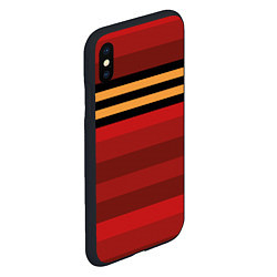 Чехол iPhone XS Max матовый VICTORY COLORS, цвет: 3D-черный — фото 2