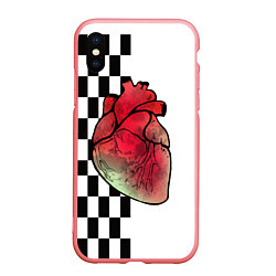 Чехол iPhone XS Max матовый My heart, Моё сердце