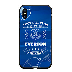 Чехол iPhone XS Max матовый Everton