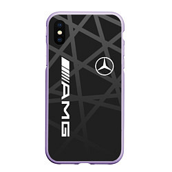 Чехол iPhone XS Max матовый MERCEDES - BENZ МЕРСЕДЕС