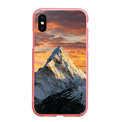 Чехол iPhone XS Max матовый Та самая Джомолунгма Сагарматха Everest