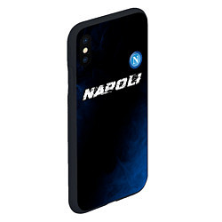 Чехол iPhone XS Max матовый НАПОЛИ Napoli - Пламя, цвет: 3D-черный — фото 2