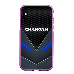 Чехол iPhone XS Max матовый CHANGAN - TECHNOLOGY ARMOR