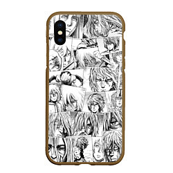 Чехол iPhone XS Max матовый Сага о Винланде pattern