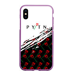 Чехол iPhone XS Max матовый Payton Moormeie PYTN X ROSE