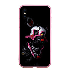 Чехол iPhone XS Max матовый Twisted Bonnie