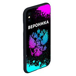 Чехол iPhone XS Max матовый Вероника Россия, цвет: 3D-черный — фото 2