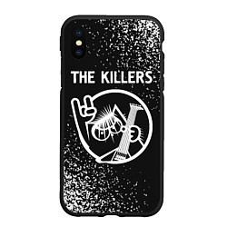 Чехол iPhone XS Max матовый The Killers - КОТ - Краска