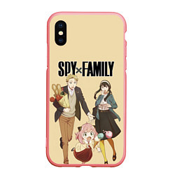 Чехол iPhone XS Max матовый Spy x Family: Семья шпиона